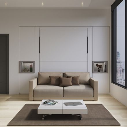 Uitvoering met FLY sofa (automatic) en diverse aanbouwelementen