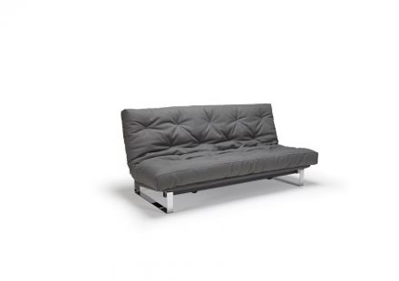 Innovation slaapbank Minimum in stofkleur 534 coastal seal grey